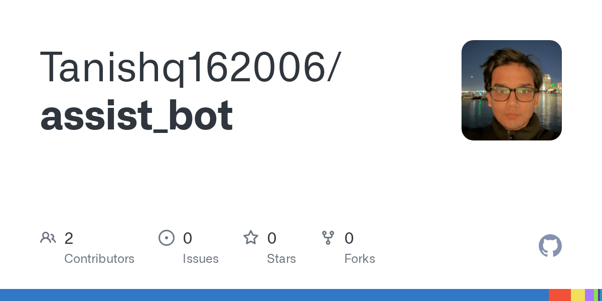 assist_bot: Personal Assistant Fork — repository preview